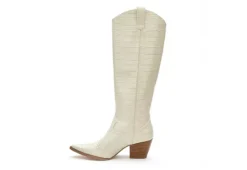 Coconuts Womens Jax Tall Western Boot - Ivory -Shoe Style Sales US 01 303524 03