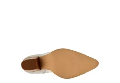 Coconuts Womens Kyra Ankle Western Boot - Bone -Shoe Style Sales US 01 303526 06