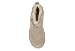 Bearpaw Womens Shorty Fur Boot - Taupe -Shoe Style Sales US 01 303528 05