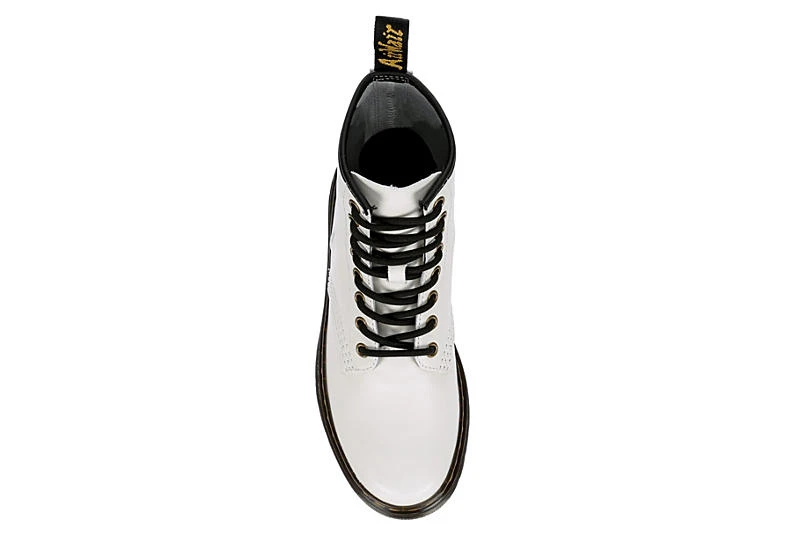 Dr. Martens Dr.martens Womens Zavala Combat Boot - White 8 Dr. Martens Dr.martens Womens Zavala Combat Boot - White - Image 6