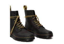 Dr. Martens Dr.martens Womens Combs Combat Boot - Black 11 Dr. Martens Dr.martens Womens Combs Combat Boot - Black -Shoe Style Sales US 01 330188 02