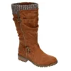 Xappeal Womens Chelsey Tall Boot - Brown 2 Xappeal Womens Chelsey Tall Boot - Brown -Shoe Style Sales US 01 340005 00