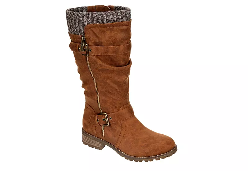 Xappeal Womens Chelsey Tall Boot - Brown 3 Xappeal Womens Chelsey Tall Boot - Brown