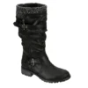Xappeal Womens Chelsey Tall Boot - Black 2 Xappeal Womens Chelsey Tall Boot - Black -Shoe Style Sales US 01 340088 00