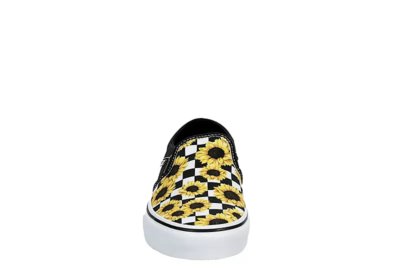 Vans Womens Asher Slip On Sneaker - Multicolor 5 Vans Womens Asher Slip On Sneaker - Multicolor - Image 3