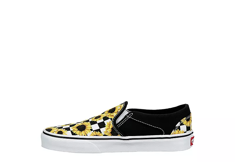 Vans Womens Asher Slip On Sneaker - Multicolor 6 Vans Womens Asher Slip On Sneaker - Multicolor - Image 4