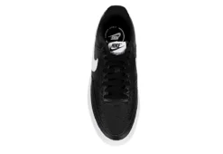 Nike Womens Court Vision Alta Sneaker - Black -Shoe Style Sales US 01 400530 05