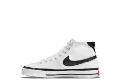 Nike Womens Court Legacy Mid Sneaker - White -Shoe Style Sales US 01 400889 02