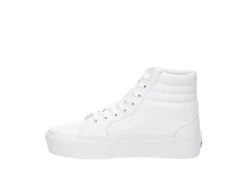 Vans Womens Filmore High Top Platform Sneaker - White 12 Vans Womens Filmore High Top Platform Sneaker - White -Shoe Style Sales US 01 400983 03