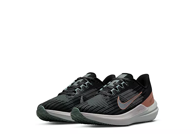 Nike Womens Zoom Winflo 9 Running Shoe - Black 3 Nike Womens Zoom Winflo 9 Running Shoe - Black