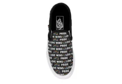 Vans Womens Asher Slip On Sneaker - Black -Shoe Style Sales US 01 401192 05