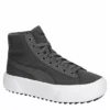 Puma Womens Kaia High Top Platform Sneaker - Dark Grey -Shoe Style Sales US 01 401233 00