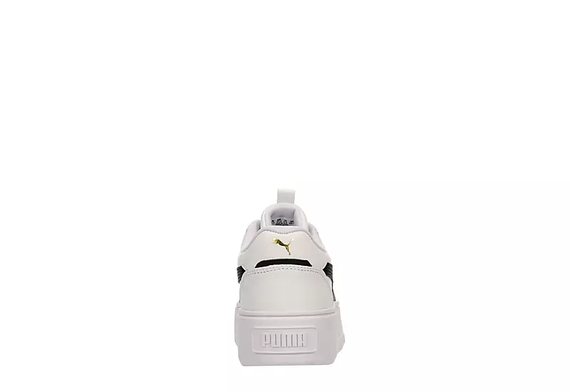 Puma Womens Karmen Rebelle Platform Sneaker - White 7 Puma Womens Karmen Rebelle Platform Sneaker - White - Image 5