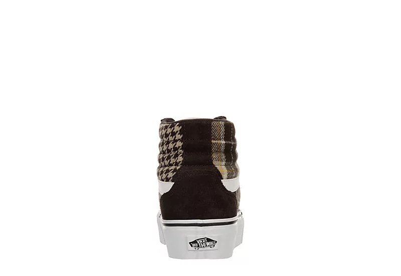 Vans Womens Filmore High Top Platform Sneaker - Brown 7 Vans Womens Filmore High Top Platform Sneaker - Brown - Image 5