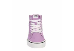 Vans Womens Filmore High Top Sneaker - Purple -Shoe Style Sales US 01 401284 02