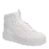 Puma Womens Karmen Rebelle Mid Sneaker - White 1 Puma Womens Karmen Rebelle Mid Sneaker - White -Shoe Style Sales US 01 401295 00