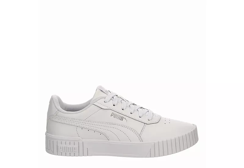 Puma Womens Carina 2.0 Sneaker - White 4 Puma Womens Carina 2.0 Sneaker - White - Image 2