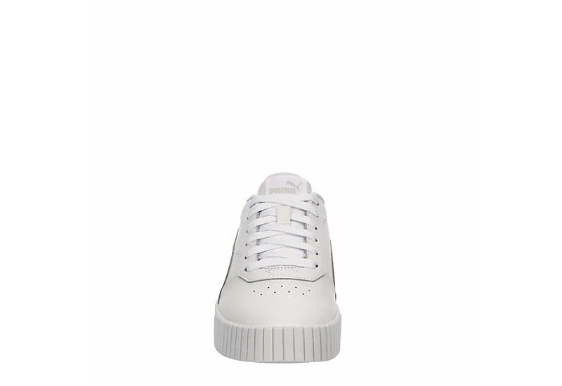 Puma Womens Carina 2.0 Sneaker - White 5 Puma Womens Carina 2.0 Sneaker - White - Image 3