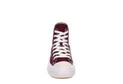 Converse Womens Chuck Taylor All Star Move High Top Sneaker - Burgundy -Shoe Style Sales US 01 401341 02
