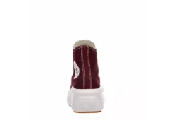 Converse Womens Chuck Taylor All Star Move High Top Sneaker - Burgundy -Shoe Style Sales US 01 401341 04
