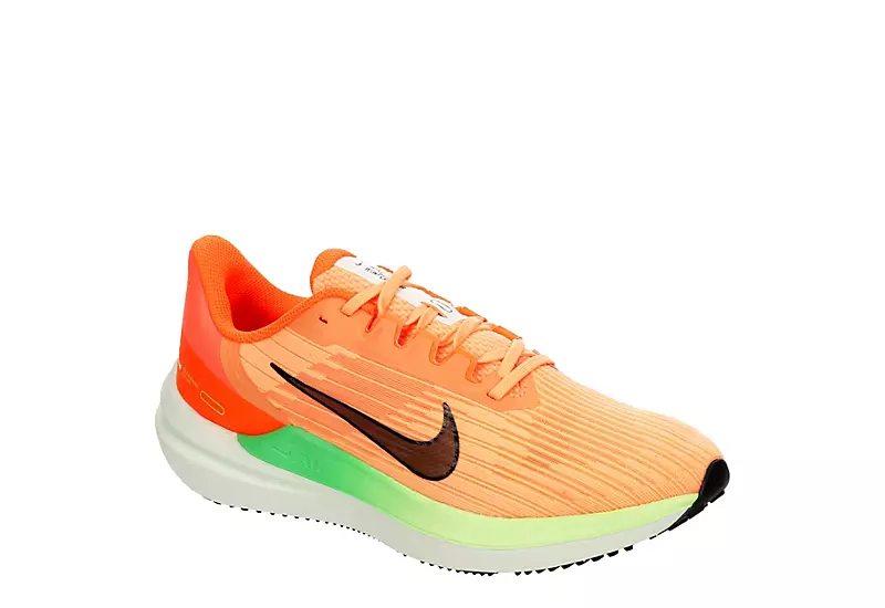 Nike Womens Zoom Winflo 9 Running Shoe - Orange 3 Nike Womens Zoom Winflo 9 Running Shoe - Orange