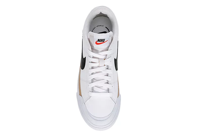 Nike Womens Court Legacy Lift Sneaker - White 8 Nike Womens Court Legacy Lift Sneaker - White - Image 6