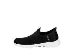 Skechers Womens Go Walk 6 Quick Fit Slip-ins Walking Shoe - Black -Shoe Style Sales US 01 401389 03