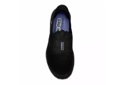 Skechers Womens Go Walk 6 Quick Fit Slip-ins Walking Shoe - Black -Shoe Style Sales US 01 401389 05