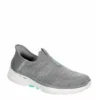 Skechers Womens Go Walk 6 Quick Fit Slip-ins Walking Shoe - Grey 2 Skechers Womens Go Walk 6 Quick Fit Slip-ins Walking Shoe - Grey -Shoe Style Sales US 01 401390 00