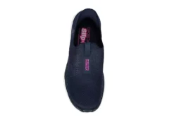 Skechers Womens Go Walk 6 Quick Fit Slip-ins Walking Shoe - Navy 14 Skechers Womens Go Walk 6 Quick Fit Slip-ins Walking Shoe - Navy -Shoe Style Sales US 01 401391 05