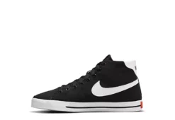 Nike Womens Court Legacy Mid Sneaker - Black -Shoe Style Sales US 01 401396 02