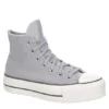 Converse Womens Chuck Taylor All Star High Top Platform Sneaker - Pale Grey -Shoe Style Sales US 01 401481 00