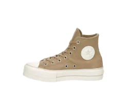 Converse Womens Chuck Taylor All Star High Top Platform Sneaker - Khaki -Shoe Style Sales US 01 401482 03
