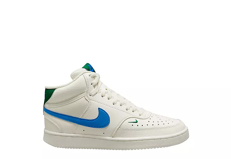 Nike Womens Court Vision Mid Sneaker - Bone 4 Nike Womens Court Vision Mid Sneaker - Bone - Image 2
