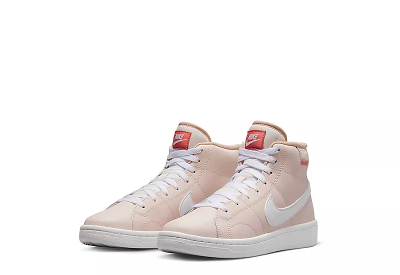 Nike Womens Court Royale 2 Mid Sneaker - Pale Pink 3 Nike Womens Court Royale 2 Mid Sneaker - Pale Pink