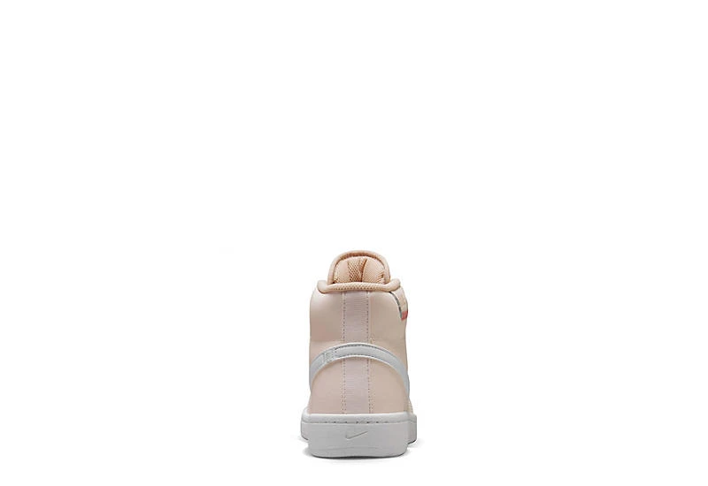 Nike Womens Court Royale 2 Mid Sneaker - Pale Pink 6 Nike Womens Court Royale 2 Mid Sneaker - Pale Pink - Image 4