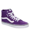 Vans Womens Filmore High Top Sneaker - Purple -Shoe Style Sales US 01 401520 00