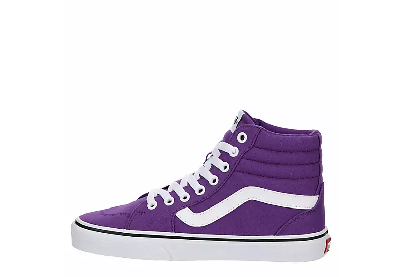 Vans Womens Filmore High Top Sneaker - Purple 6 Vans Womens Filmore High Top Sneaker - Purple - Image 4