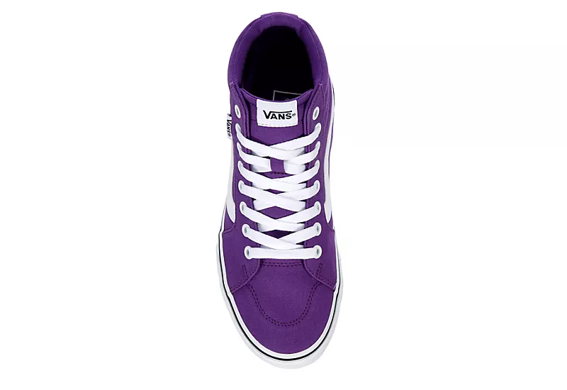 Vans Womens Filmore High Top Sneaker - Purple 8 Vans Womens Filmore High Top Sneaker - Purple - Image 6