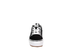 Vans Womens Seldan Platform Sneaker - Black -Shoe Style Sales US 01 401521 02