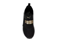 Puma Womens Softride Enzo Evo Slip-on Sneaker - Black -Shoe Style Sales US 01 401663 05