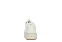 Puma Womens Karmen Rebelle Platform Sneaker - Off White -Shoe Style Sales US 01 401672 04