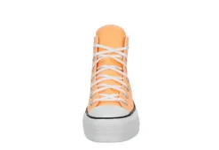 Converse Womens Chuck Taylor All Star High Top Platform Sneaker - Orange -Shoe Style Sales US 01 401714 02