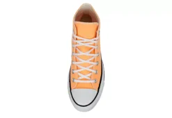 Converse Womens Chuck Taylor All Star High Top Platform Sneaker - Orange -Shoe Style Sales US 01 401714 05