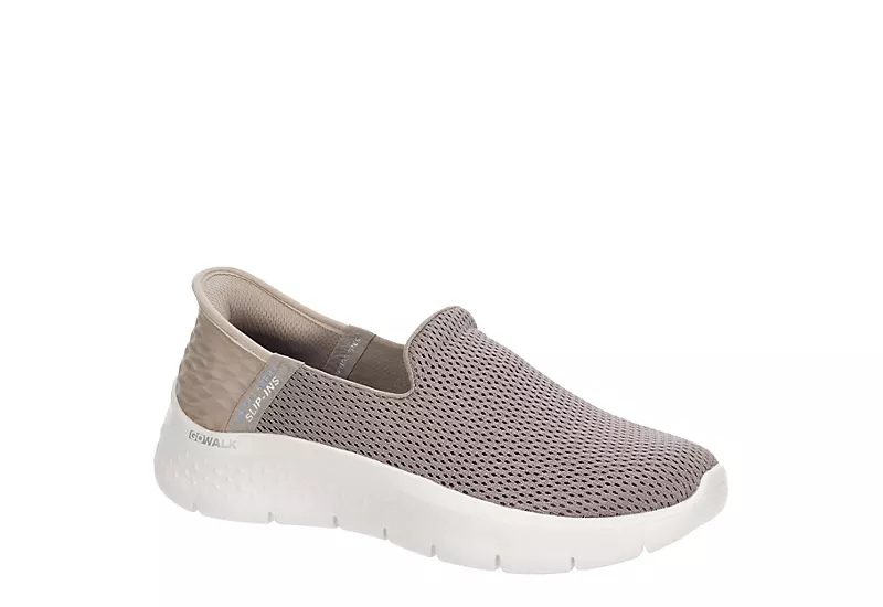 Skechers Womens Go Walk Flex Slip-ins Walking Shoe - Taupe 3 Skechers Womens Go Walk Flex Slip-ins Walking Shoe - Taupe