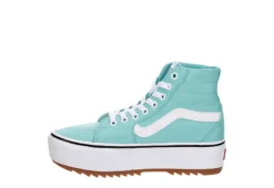 Vans Womens Filmore High Top Tapered Platform Sneaker - Aqua 12 Vans Womens Filmore High Top Tapered Platform Sneaker - Aqua -Shoe Style Sales US 01 401766 03