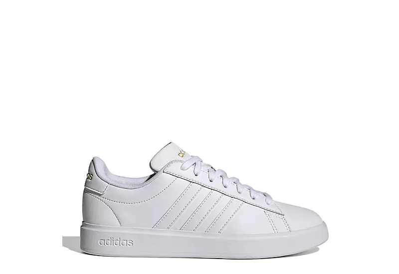 Adidas Womens Grand Court 2.0 Sneaker - White 4 Adidas Womens Grand Court 2.0 Sneaker - White - Image 2