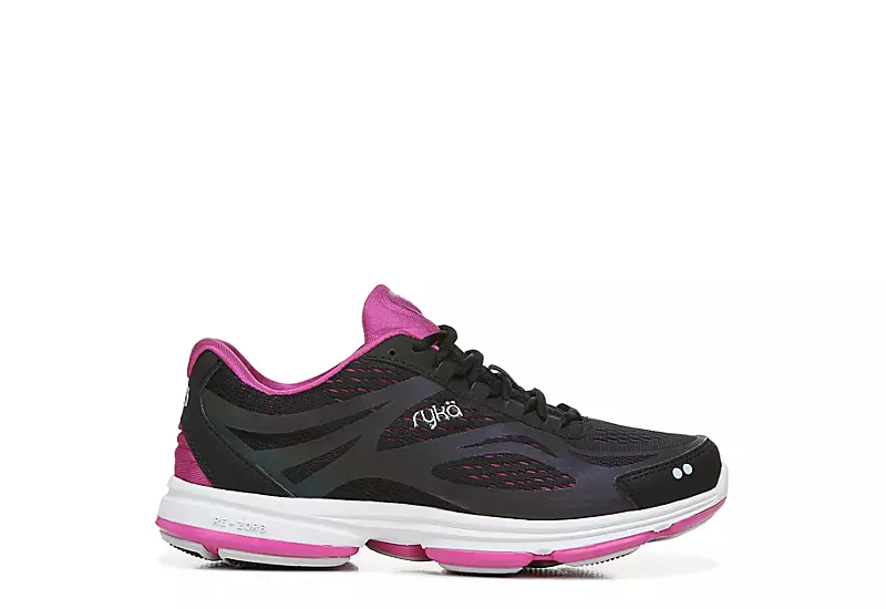 Ryka Womens Devotion Plus 2 Walking Shoe - Black 4 Ryka Womens Devotion Plus 2 Walking Shoe - Black - Image 2