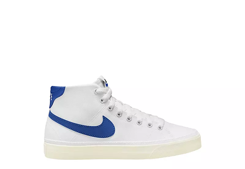 Nike Womens Court Legacy Mid Sneaker - White 4 Nike Womens Court Legacy Mid Sneaker - White - Image 2