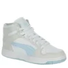 Puma Womens Rebound Lay Up Sneaker - White -Shoe Style Sales US 01 401839 00